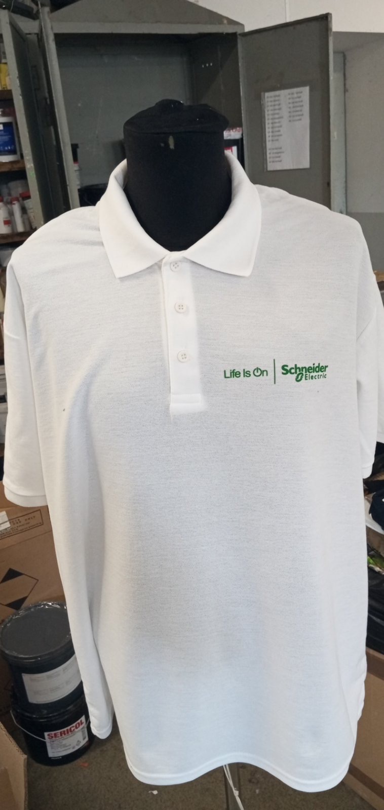 Polo with logo